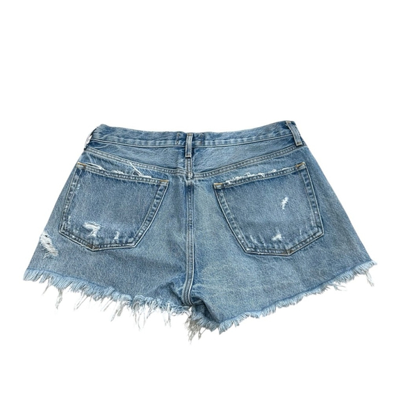 AGOLDE Parker Vintage Fray Cut Off Shorts Women’s Size 29 Swapmeet Distressed - Picture 8 of 11